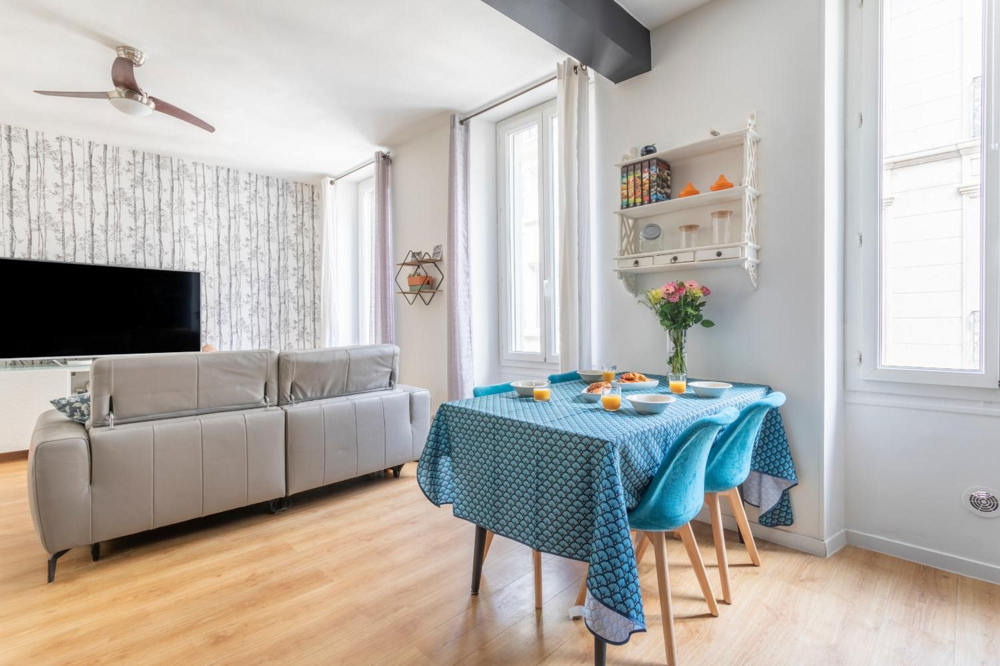 T3 Cosy A Marseille, Proche Vieux-Port Et Gare Apartment Bagian luar foto