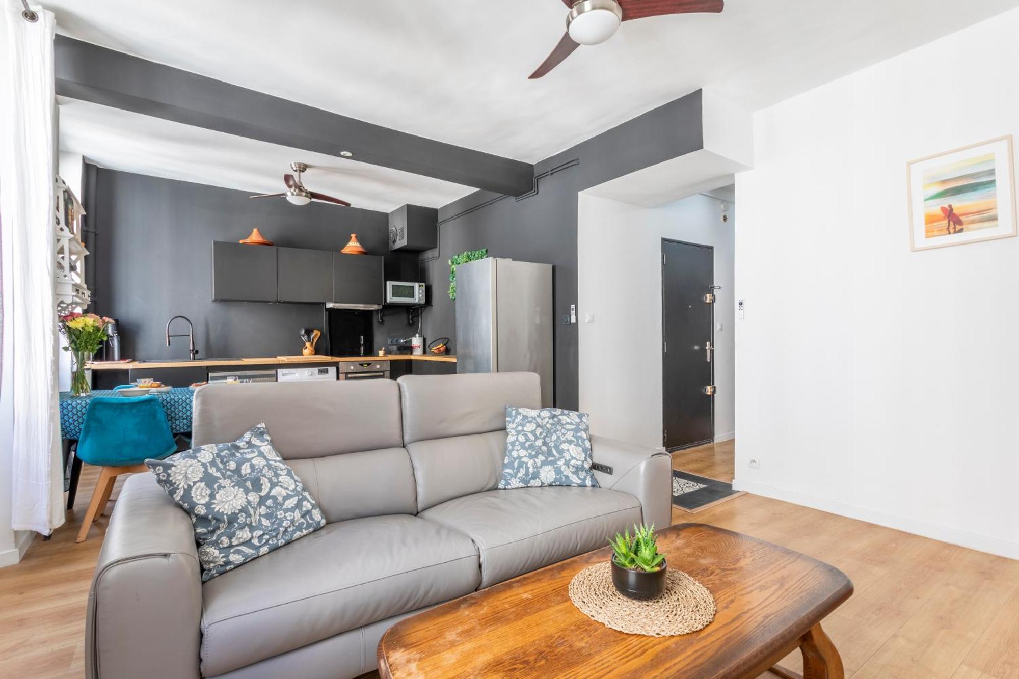 T3 Cosy A Marseille, Proche Vieux-Port Et Gare Apartment Bagian luar foto