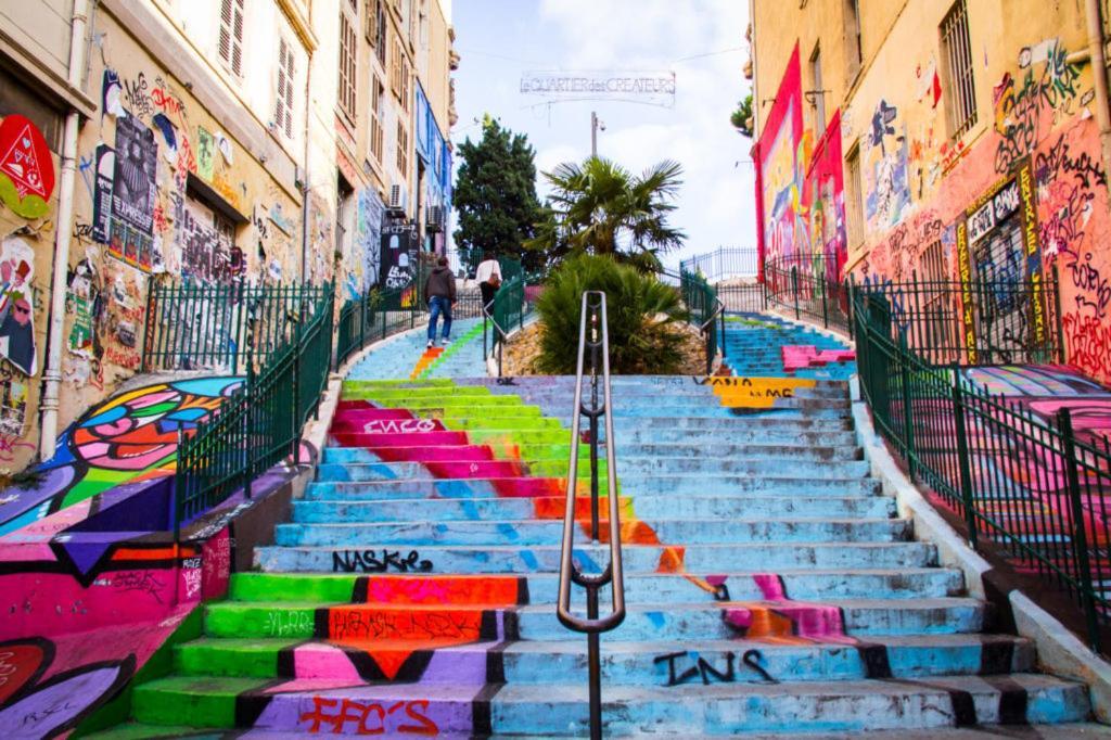 T3 Cosy A Marseille, Proche Vieux-Port Et Gare Apartment Bagian luar foto